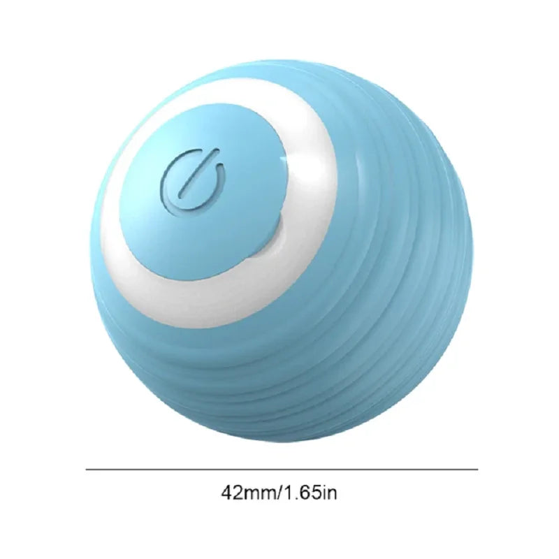 Interactive Silicone Cat Toy Ball – Battery Included