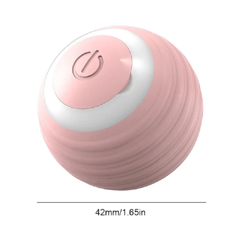 Interactive Silicone Cat Toy Ball – Battery Included