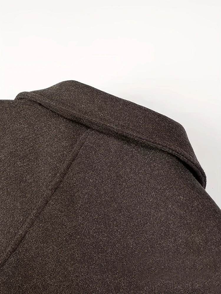 Women’s Casual Single-Breasted Jacket – Turn-Down Collar