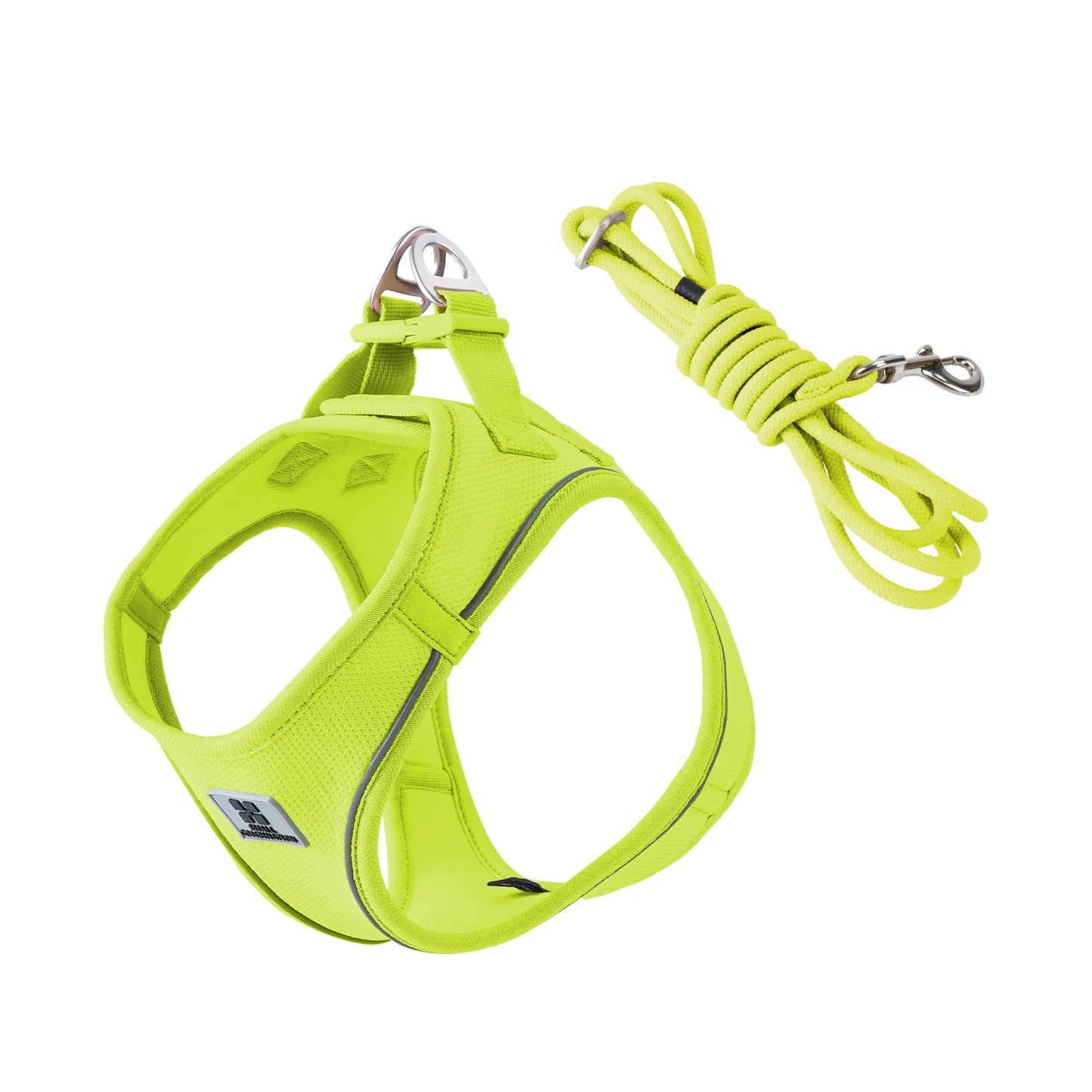 Nylon Reflective Dog Collar & Leash Set – Quick Release & Comfortable