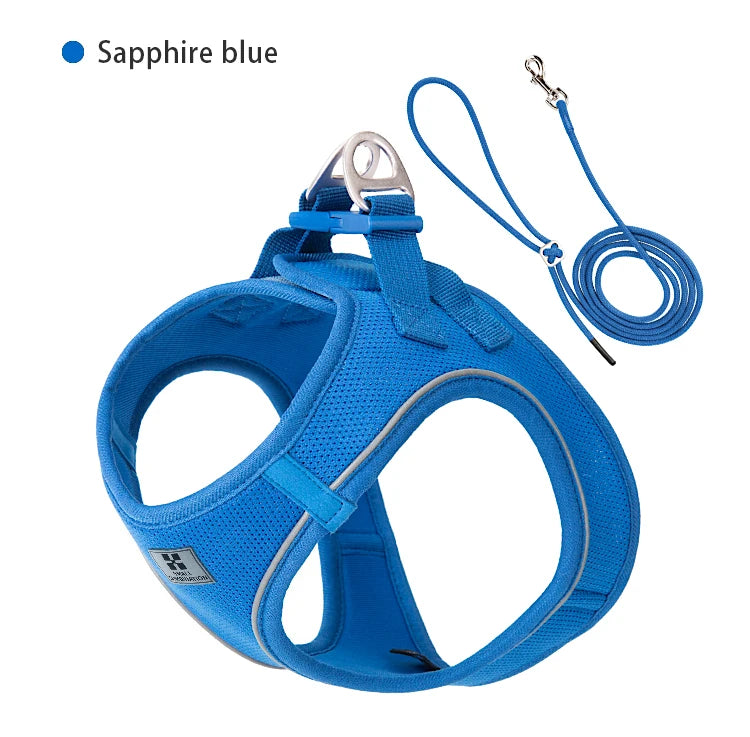 Nylon Reflective Dog Collar & Leash Set – Quick Release & Comfortable