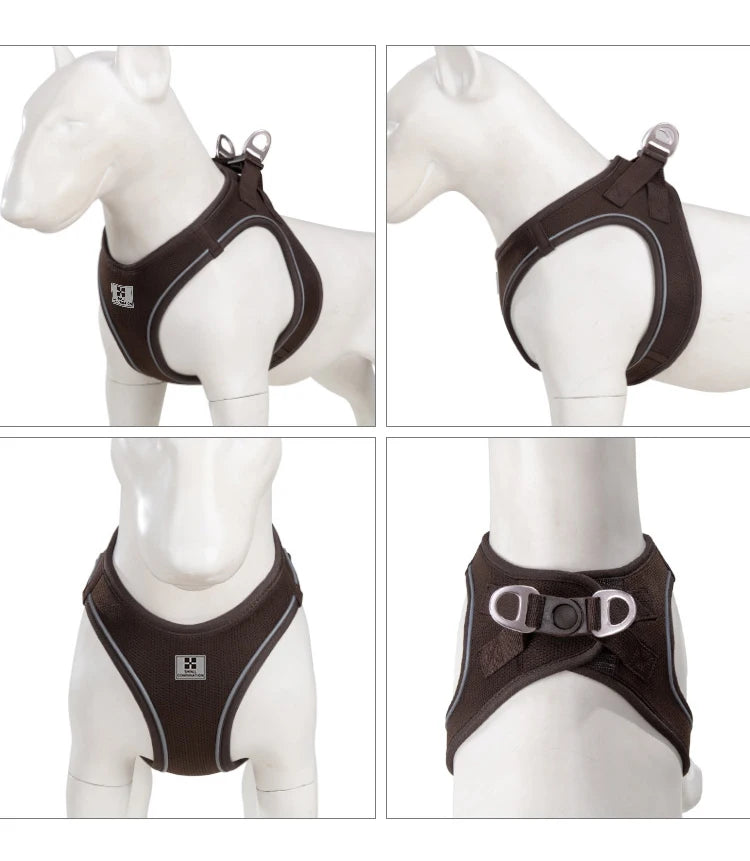 Nylon Reflective Dog Collar & Leash Set – Quick Release & Comfortable