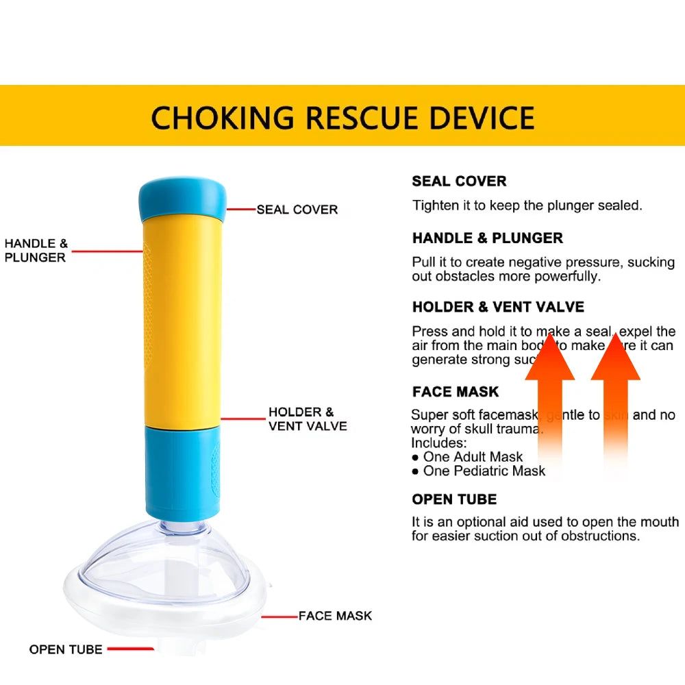Voguish Anti-Choking Rescue Device – First Aid Safety Tool