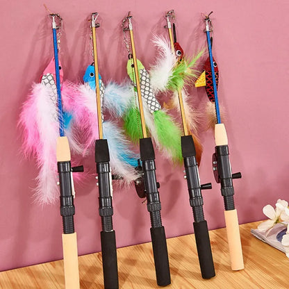 Feather Cat Toy – Interactive Play & Fun