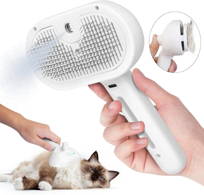 Stainless Steel Cat Grooming Comb – Gentle & Durable