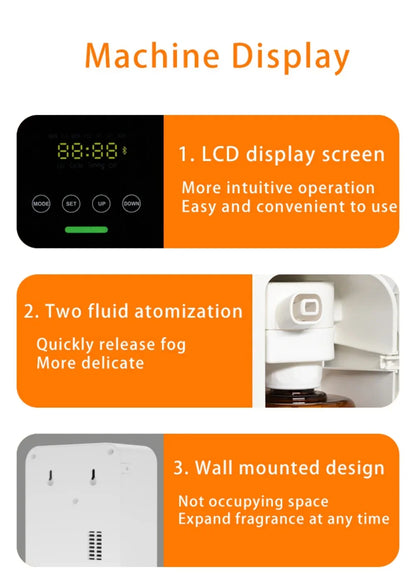 Electric Aroma Diffuser 500ml – Aromatherapy & Air Purifier for Home and Office