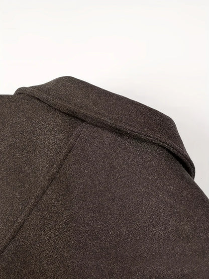 Women’s Casual Single-Breasted Jacket – Turn-Down Collar
