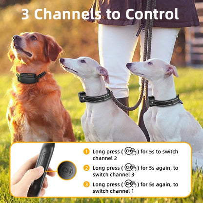 ROJECO PD521 Electric Dog Training Collar – 1000M Remote & Waterproof