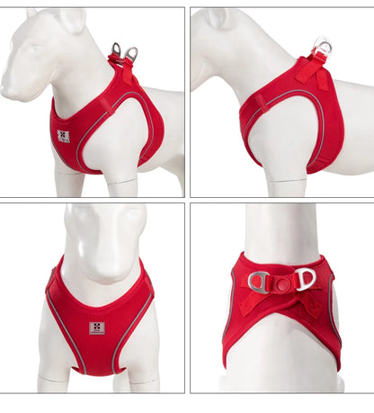 Nylon Reflective Dog Collar & Leash Set – Quick Release & Comfortable