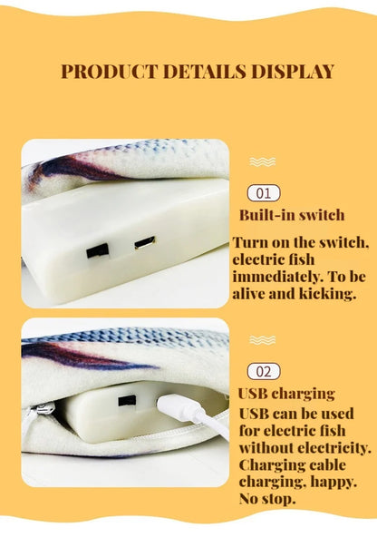 Electric Cat Toy Mouse – Interactive Fun & Play