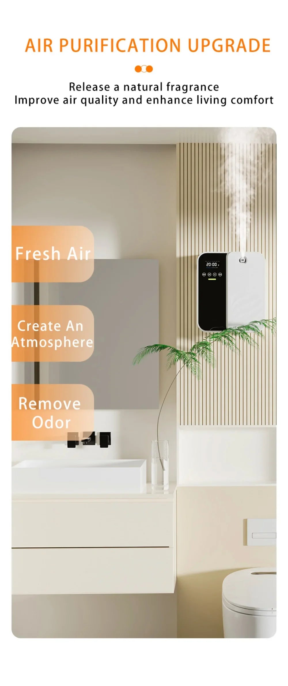 Electric Aroma Diffuser 500ml – Aromatherapy & Air Purifier for Home and Office