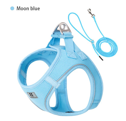 Nylon Reflective Dog Collar & Leash Set – Quick Release & Comfortable