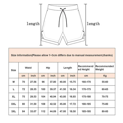 GACAYALL Men’s Sports Shorts – Comfort and Performance