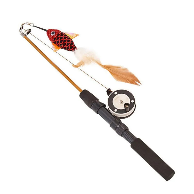 Feather Cat Toy – Interactive Play & Fun