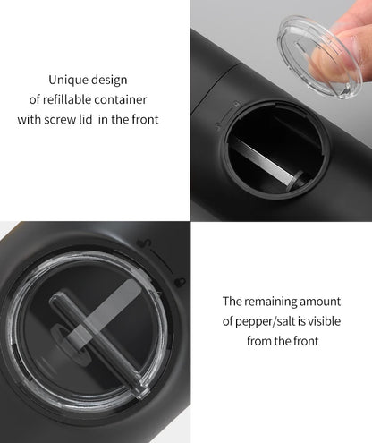 Metal Salt Pepper Grinder – Modern & Durable Design