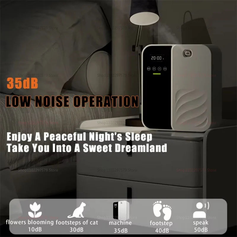 Electric Aroma Diffuser 500ml – Aromatherapy & Air Purifier for Home and Office