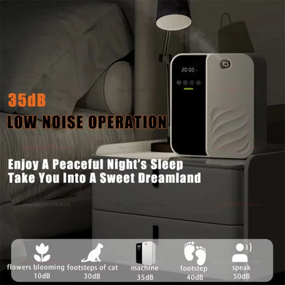 Electric Aroma Diffuser 500ml – Aromatherapy & Air Purifier for Home and Office