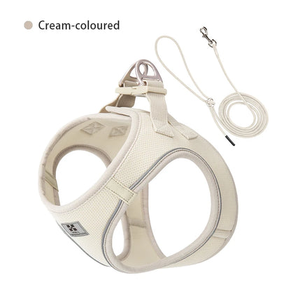 Nylon Reflective Dog Collar & Leash Set – Quick Release & Comfortable