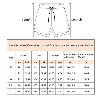 GACAYALL Men’s Sports Shorts – Comfort and Performance