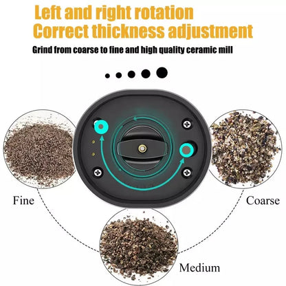 Metal Salt Pepper Grinder – Modern & Durable Design