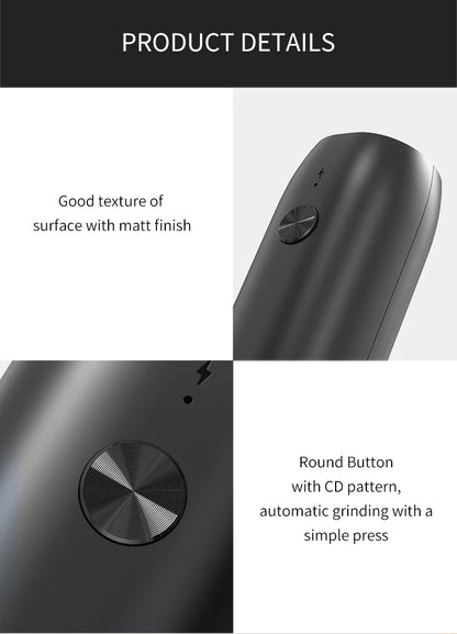 Metal Salt Pepper Grinder – Modern & Durable Design