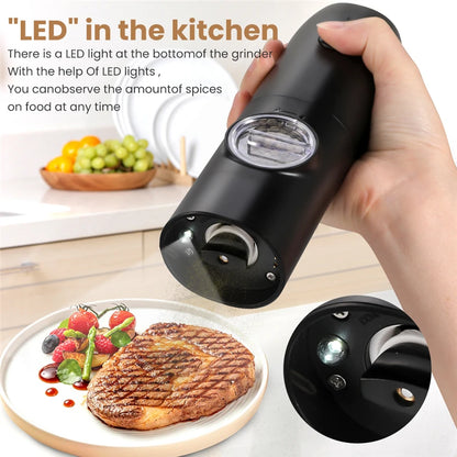 Metal Salt Pepper Grinder – Modern & Durable Design